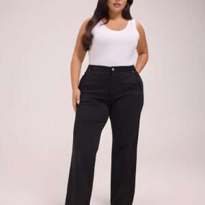 Curve Perfect Slub Jeans